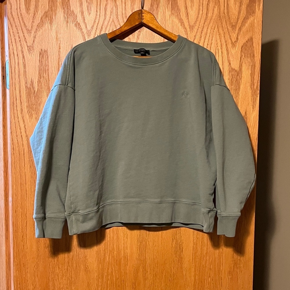 J. Crew Women’s Crewneck Sweater in Sage